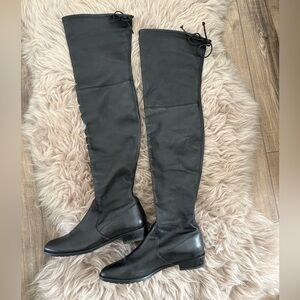 Stuart Weitzman Black Over-the-Knee Boots